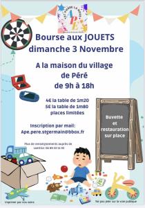 Bourse aux jouets - Saint-Pierre-La-Noue