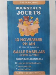 Bourse aux jouets et puériculture - Saint-Maixent-l'École