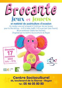 Bourse de jeux et jouets - Royan