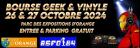 Bourse geek et vinyle 2024 - Orange