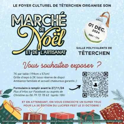 Marché de noël et de l'artisanat - Téterchen