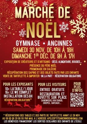 Marché de noël - Ancinnes