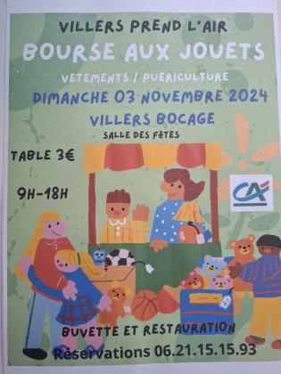 Bourse aux jouets - Villers-Bocage