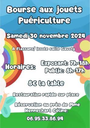 Bourse aux jouets et puériculture - Flassans-sur-Issole