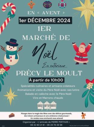 1er marché de noël - Pierre-Perthuis