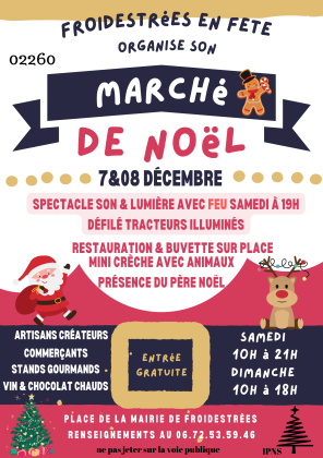 Marché de noël - Froidestrées