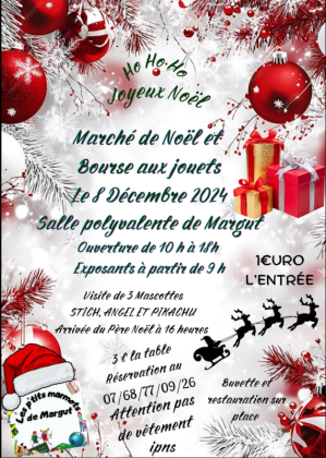 Bourse aux jouets et marché de noël - Margut