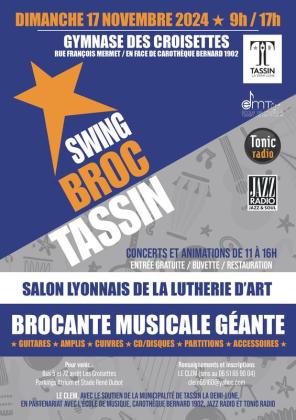 Brocante musicale géante et salon lyonnais lutherie d'art - Tassin-la-Demi-Lune