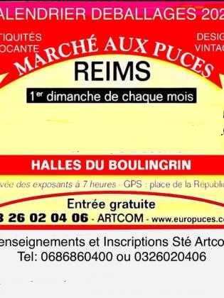 Marché aux puces - Reims