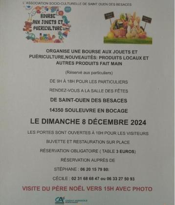 Bourse aux jouets et puériculture, produits locaux - Souleuvre en Bocage