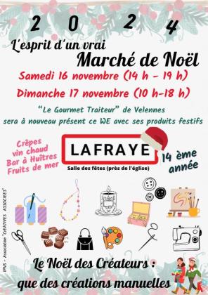 Marché de noël des créateurs - Lafraye