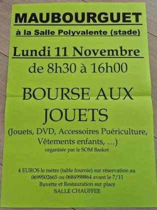 Bourse aux jouets - Maubourguet