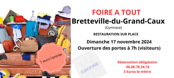 Foire a tout - Bretteville-du-Grand-Caux