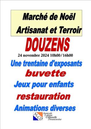 Marche de noël artisanat et terroir - Douzens