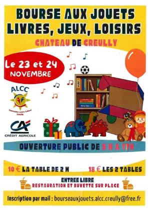 Bourse aux jouets, livres, jeux et loisirs - Creully sur Seulles