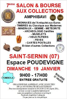 Salon - bourse aux collections - Saint-Sernin