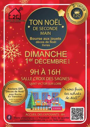 Ton noël de seconde main - bourse aux jouets et déco de noël - Saint-Étienne