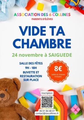 Vide ta chambre - Saiguède