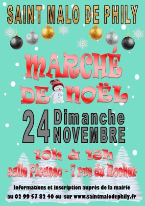 Marché de noël - Saint-Malo-de-Phily