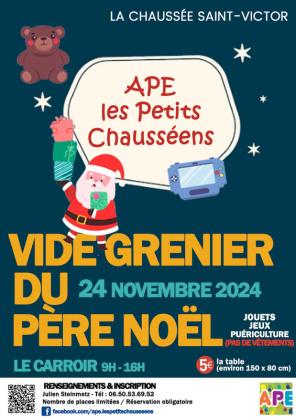 Vide grenier du père noël - La Chaussée-Saint-Victor