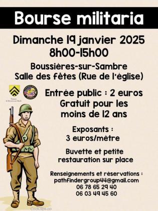 2ème bourse militaria - Boussières-sur-Sambre