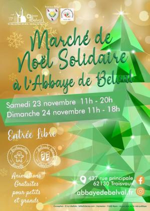 Marché de noël solidaire et éco responsable - Troisvaux