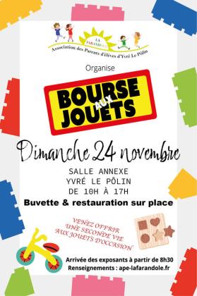 Bourse aux jouets - Yvré-le-Pôlin