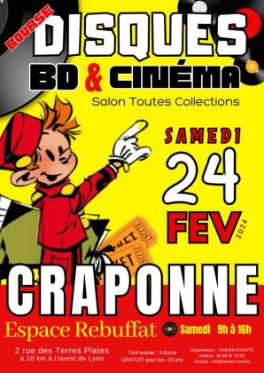 Bourse disques bd cinéma - Craponne