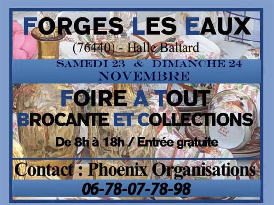 Foire a tout brocante collections - Forges-les-Eaux