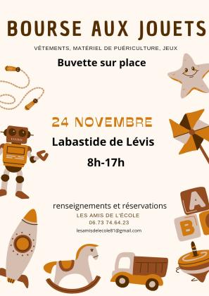 Bourse jouets, vêtements enfants, puériculture - Labastide-de-Lévis