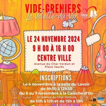 Vide grenier du cœur de ville - La Valette-du-Var