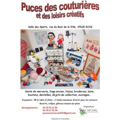 Puces des couturières et loisirs créatifs - Vexin-sur-Epte