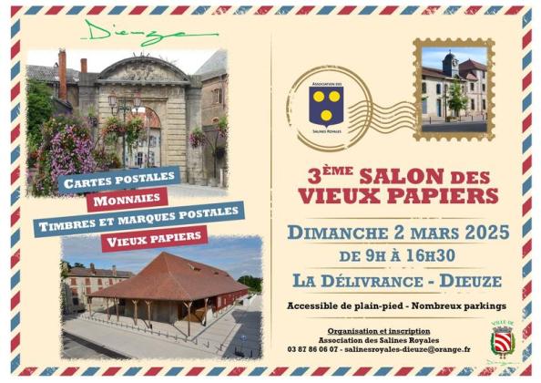 3ème salon des vieux papiers - Dieuze