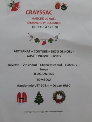 Marche de noël - Crayssac