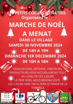 Marché de noël - Menat