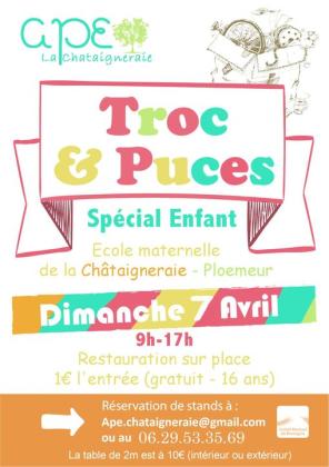 Troc et puces spécial enfance et puériculture - Ploemeur