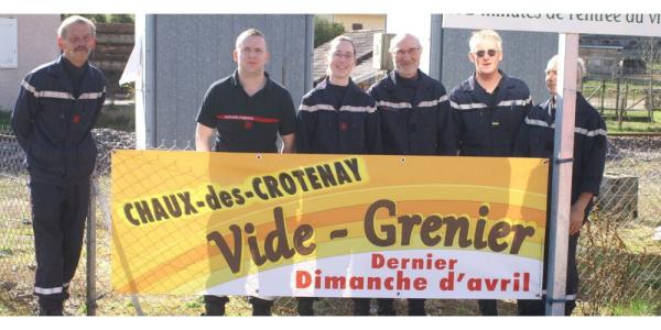 Puces - Vide Grenier Amicale des Pompiers - Chaux-des-Crotenay