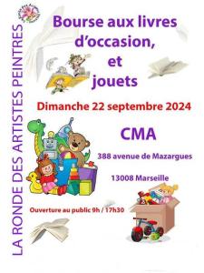 Bourse aux livres et jouets d'occasion - Marseille 08