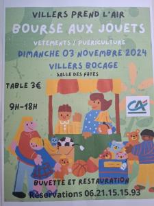 Bourse aux jouets - Villers-Bocage