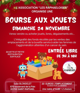 Bourse aux jouets - Saint-Raphaël