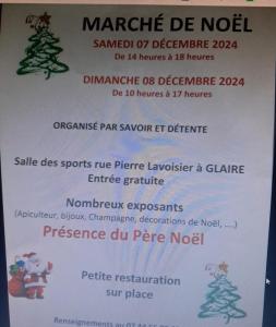 Marché de noël - Glaire