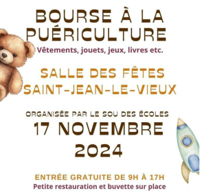 Bourse puériculture - Saint-Jean-le-Vieux