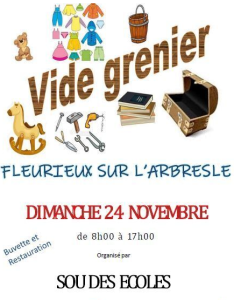 Vide-greniers - Fleurieux-sur-l'Arbresle