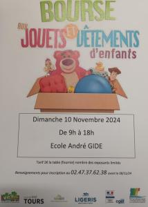 Bourse aux jouets et vêtements - Tours