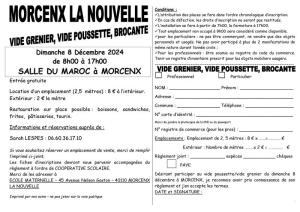 Vide grenier vide poussette brocante - Morcenx