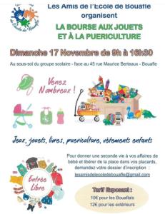 Bourse aux Jouets et à la Puériculture - Bouafle