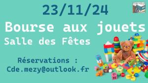 Bourse aux jouets - Mézy-sur-Seine