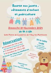 Bourse aux jouets - puériculture - Tilloy-lès-Mofflaines