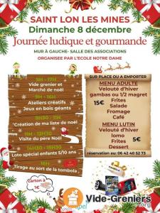 Vide grenier de noël et journée ludique - Saint-Lon-les-Mines