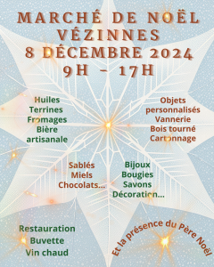 Marché de noël - Vézinnes